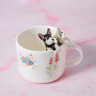 Personalised Pet Figure Mug Birthday Christmas Gift for Pet Lovers