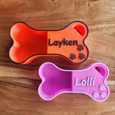 Scoop de nourriture pour chien personnalisé avec nom Cadeau pour les amoureux des animaux de compagnie