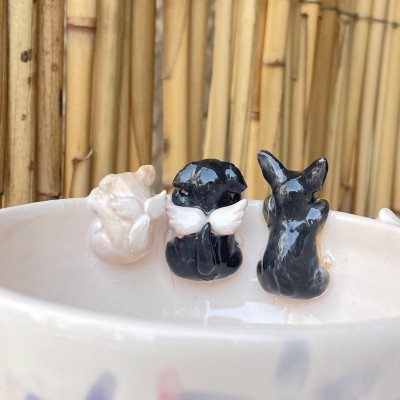 Personalised Pet Figure Mug Birthday Christmas Gift for Pet Lovers